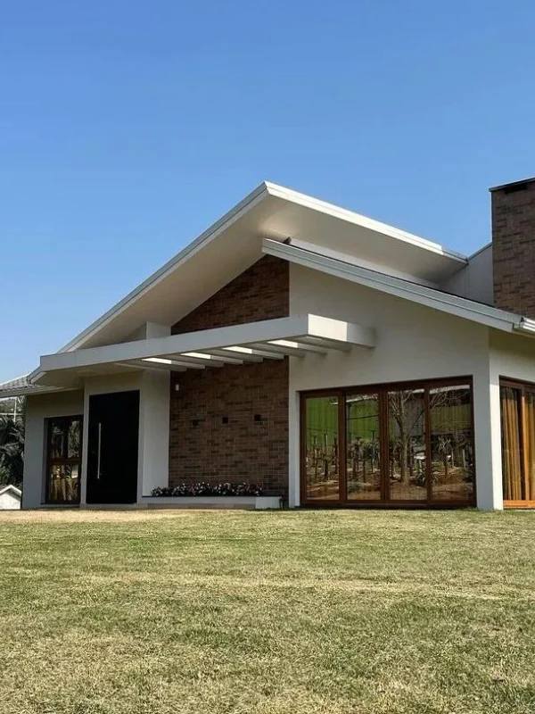 Casa de campo construída