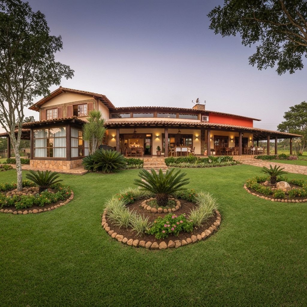 Casa de campo na quinta